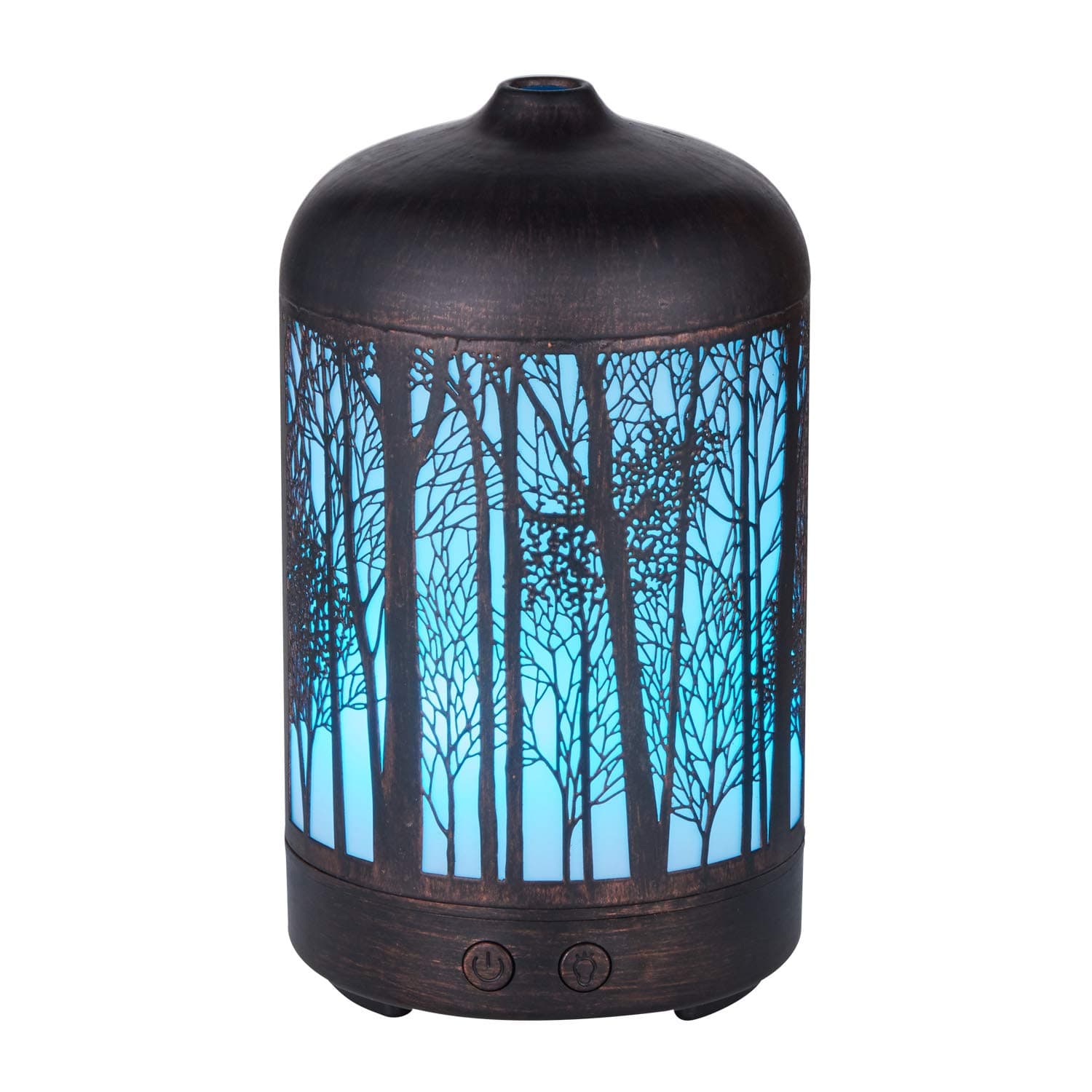 Forest Art Aromatherapy Essential Oil Diffuser,Humidifier,Ultrasonic Quiet,Cool Mist,Adjustable Time Setting,Color Light Changing,Waterless Auto Off,for Baby,Home,Office,Yoga,Birthday,Gift,Decorative