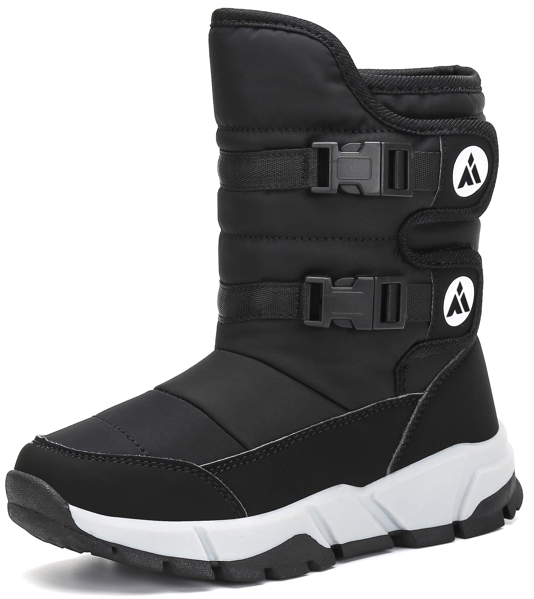 katliu Warm Lined Snow Boots for Kids