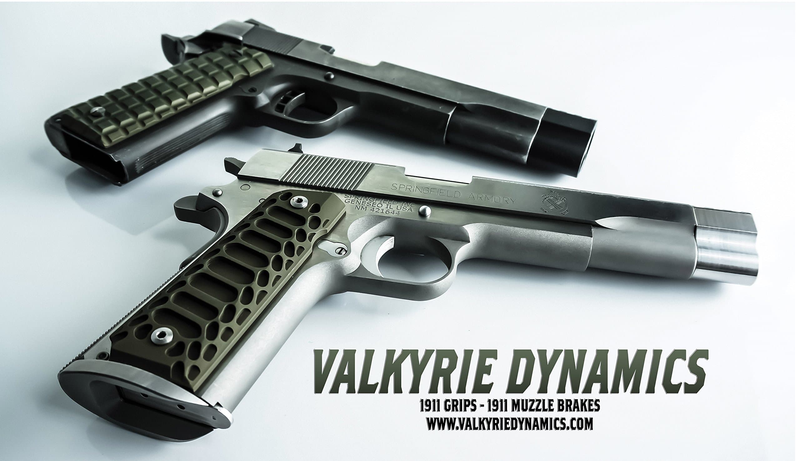 Valkyrie Dynamics 1911 Gun Poster 26" by 15"