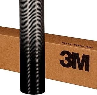 3M 1080 CF12 / CFS12 Black Carbon Fiber 5ft x 8ft (40 Sq/ft) Car Wrap Vinyl Film