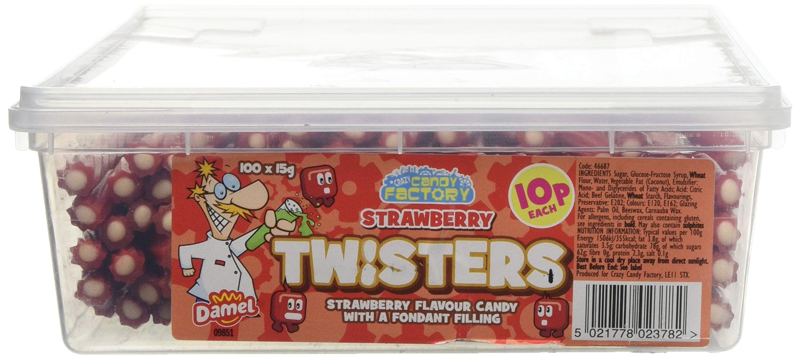 Twisters Strawberry 100 Pieces