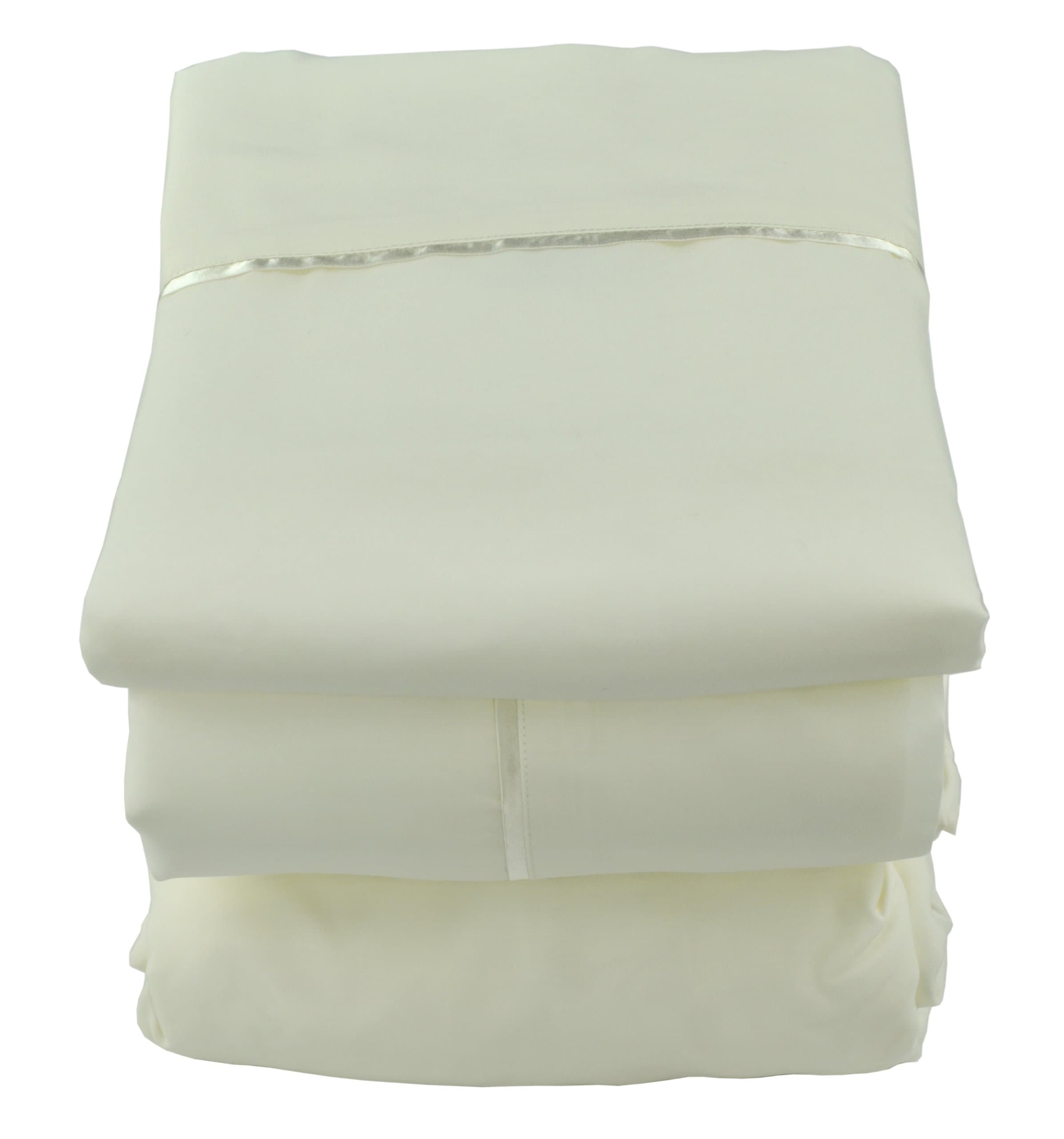 Empress Silk Habutai Sheet Set - King - White