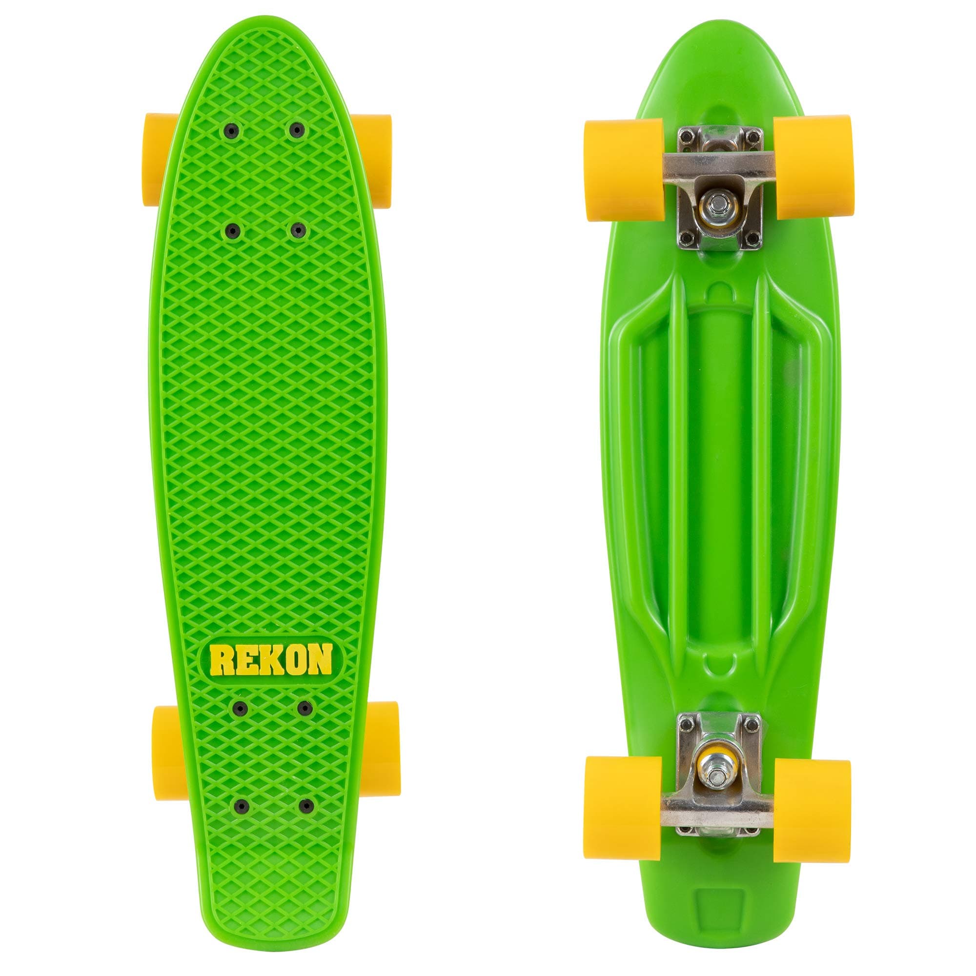 Complete 22" Mini Cruiser Plastic Skateboard (Glow in Dark)