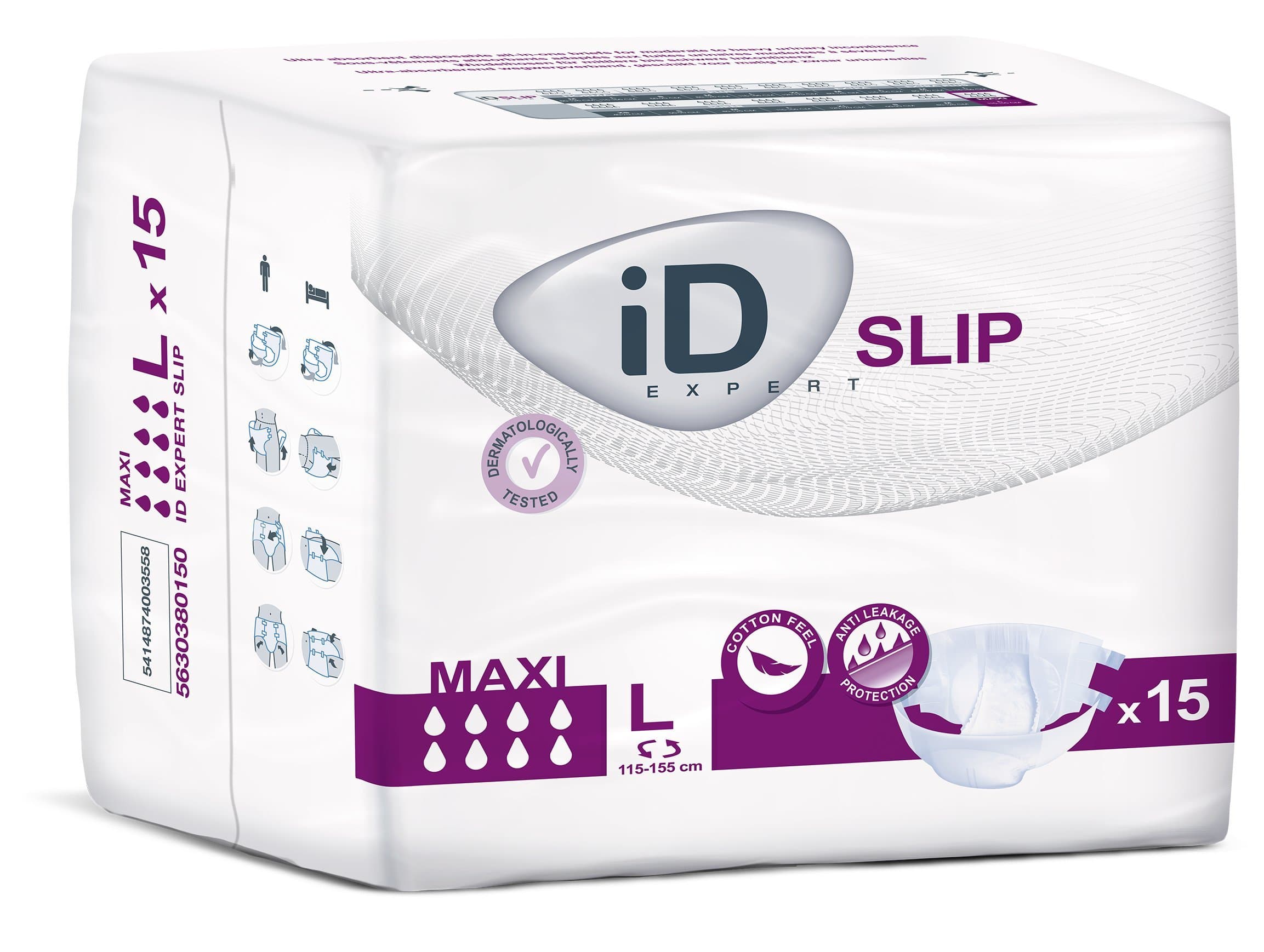 Sorbothane ID Expert Slip Disposable Normal Incontinence Pads