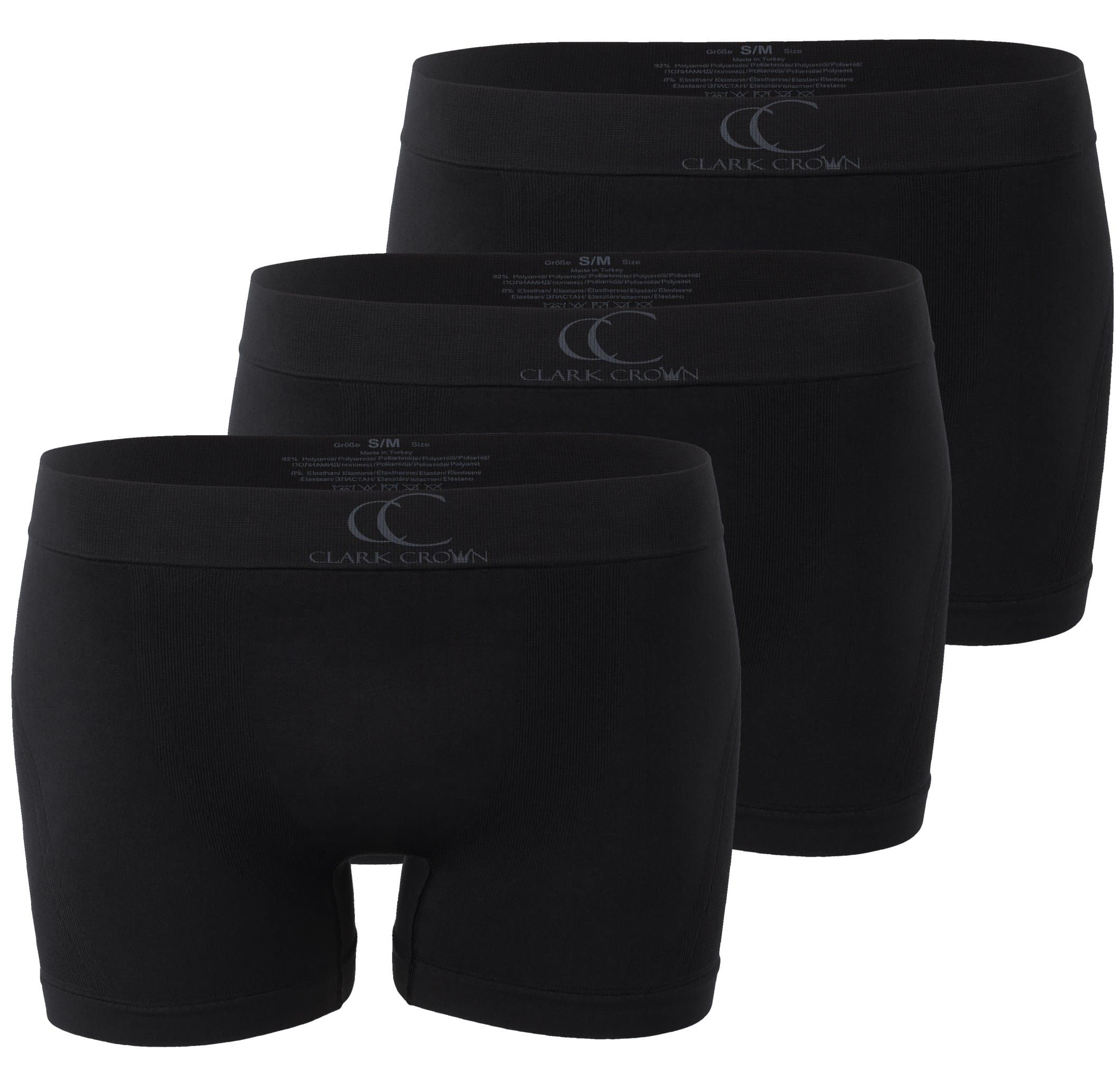 3 Pack Men’s Underwear Boxer Briefs, Seamless Technology