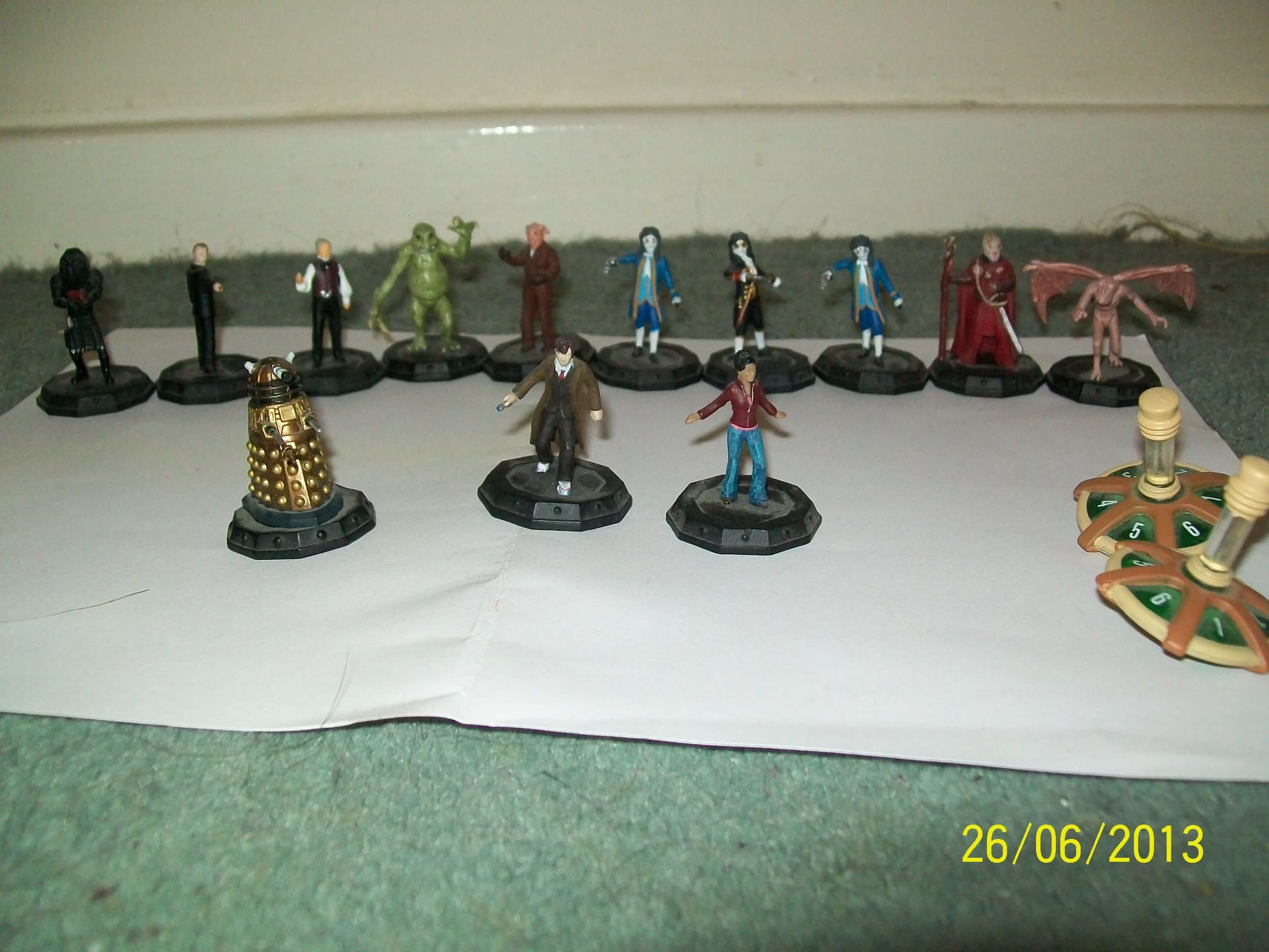 Micro Universe 35mm Doctor Figures 7-Pack