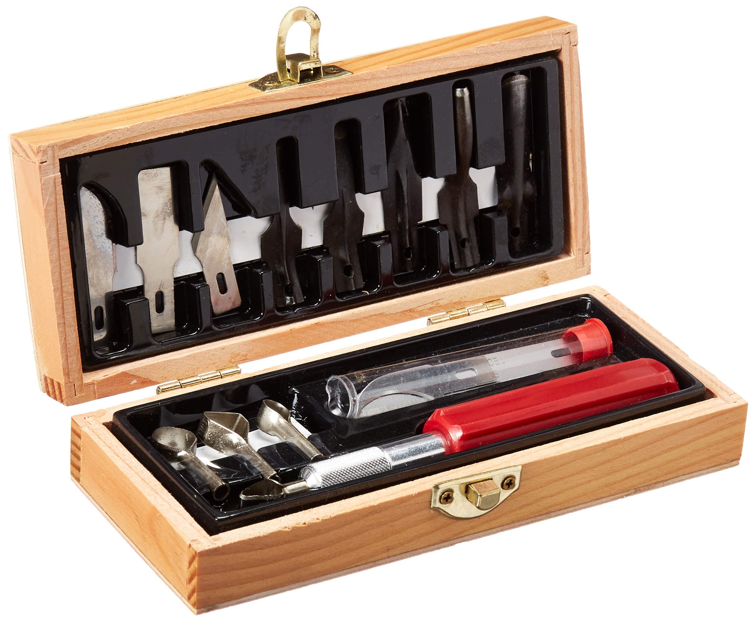 44384 Woodworking Set - Wooden Box
