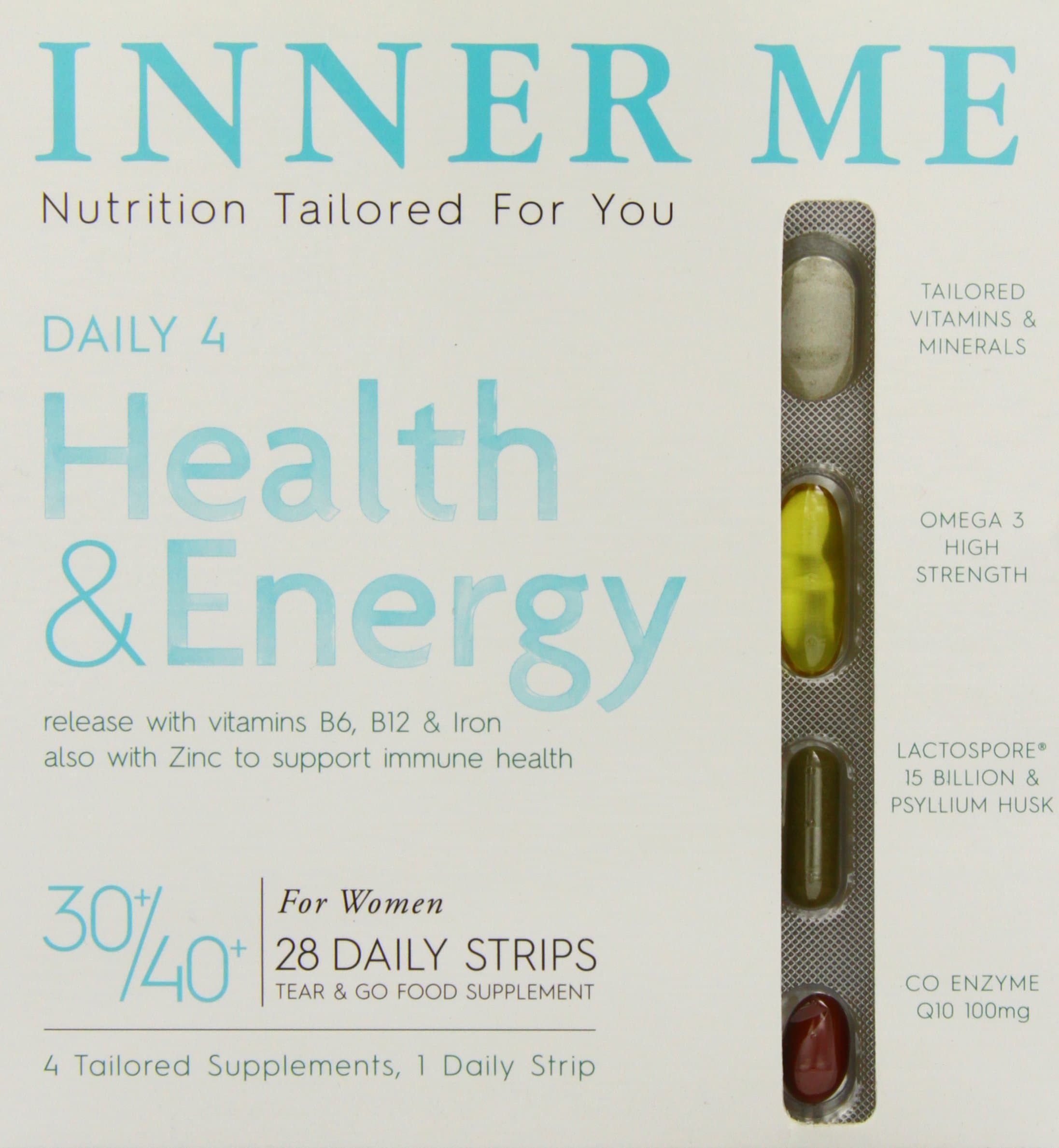 INNER ME 30/40 Plus Daily 4 Strips - Pack of 28