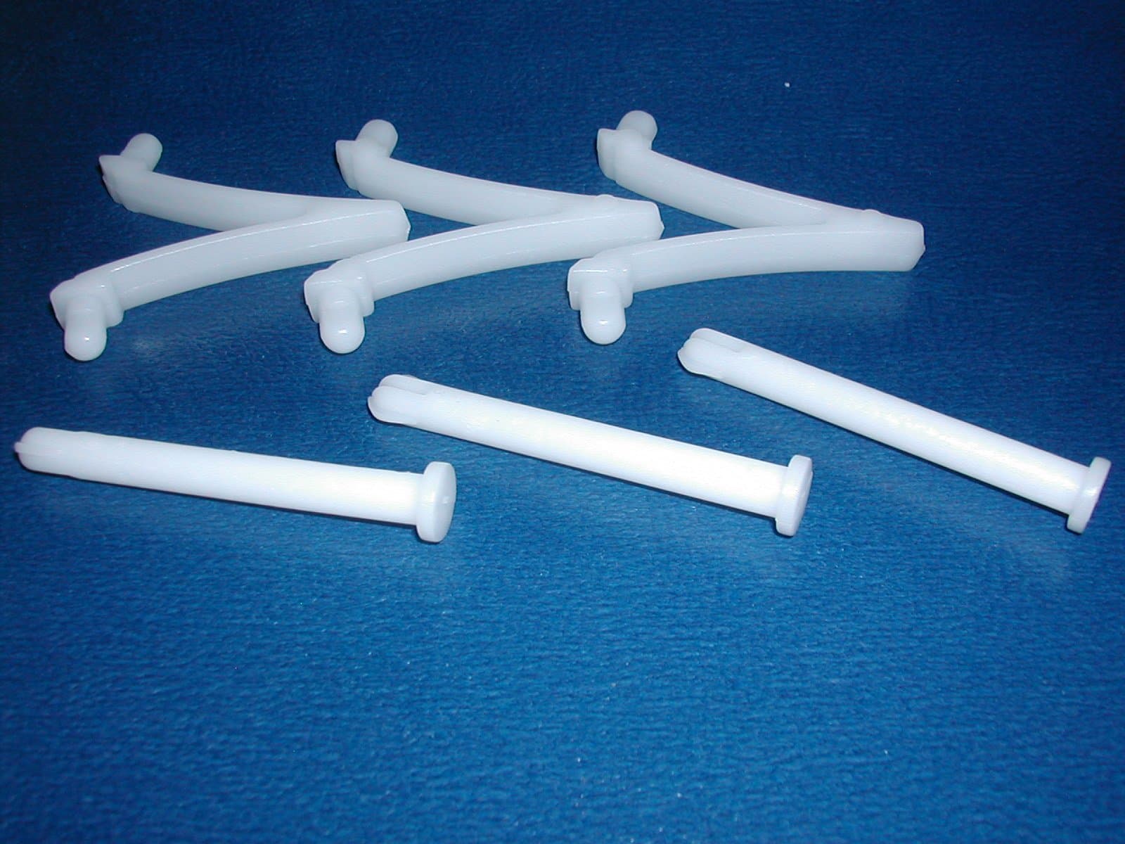 3 Quick-Snap Butterfly V Clips and 3 Pin For Pool Vacuum Handle Net Brush Pole