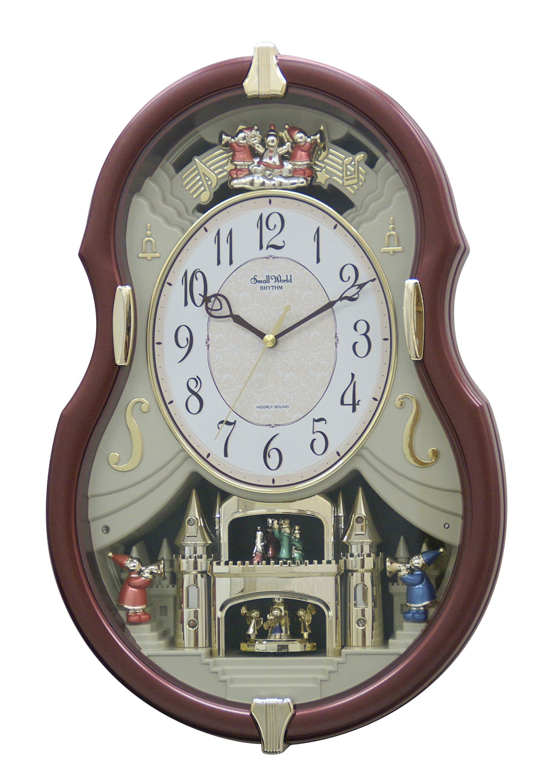 RHYTHMClocks Musical Motion Clock, Viola Entertainer Ii