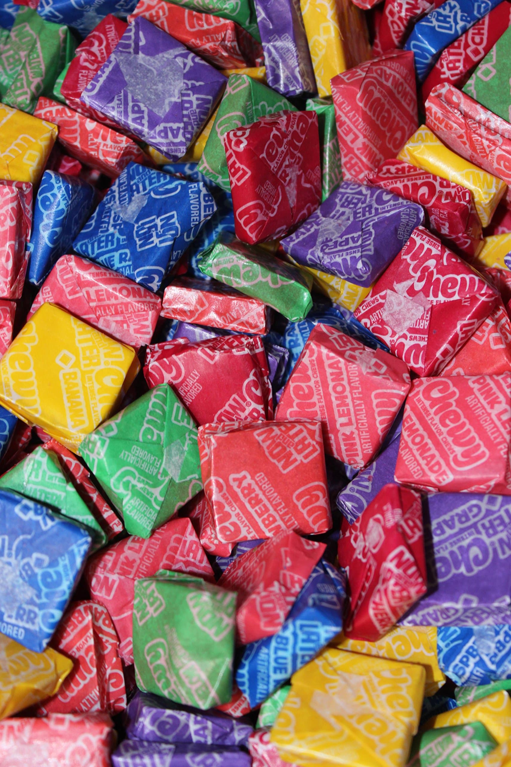 Now & Later Original Taffy Chews Candy, Assorted (5 LB)