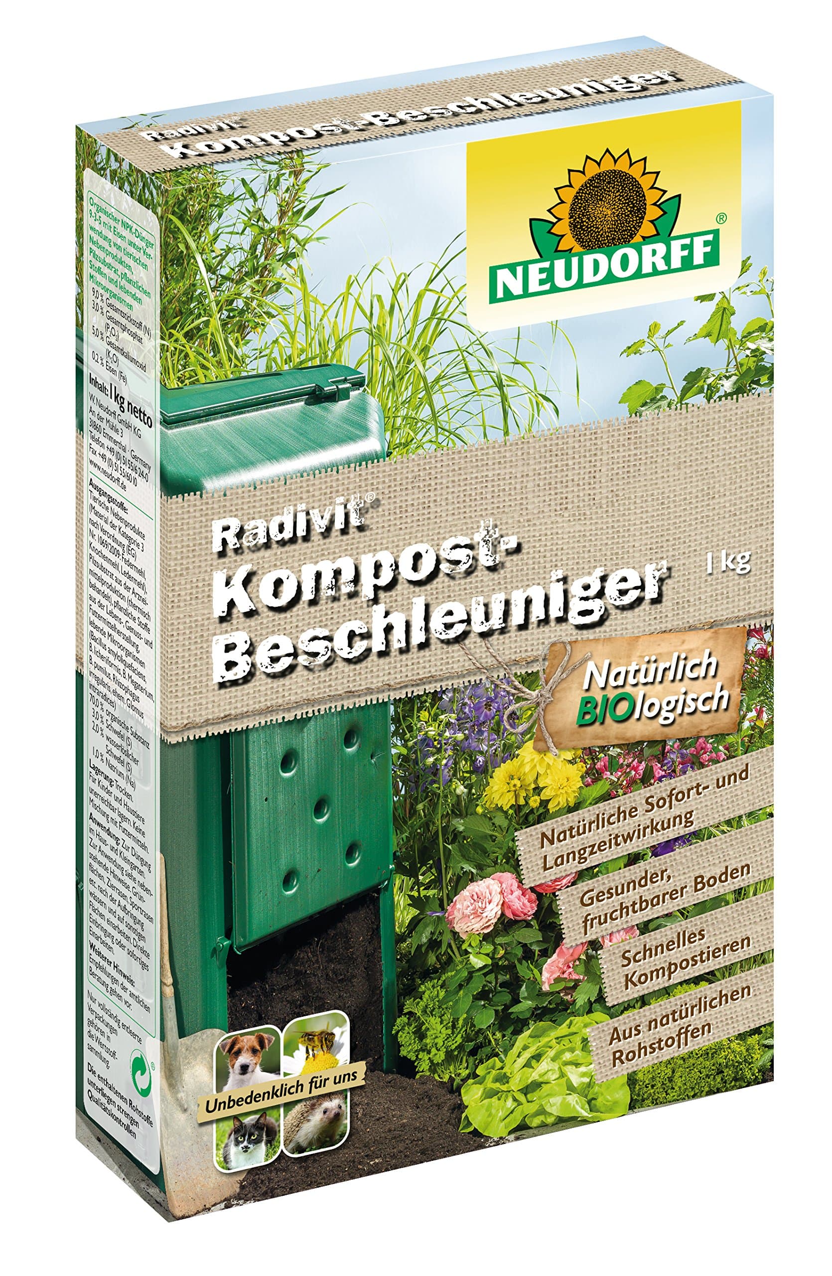 Neudorff NEUDORF Universal Composter 1kg
