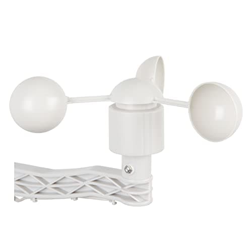 Weather Meter Kit - Station includes Analog sensors Wind vane Cup anemometer Tipping bucket rain gauge RJ11 terminated cables