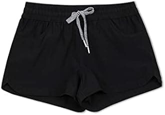 Actleis Womens Swim Shorts UPF50+ Board Shorts Quick Dry Beach Shorts Drawstring Sports Summer Bottom