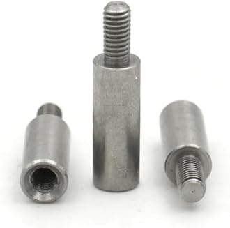 10pcs/20pcs M3 M4 304 Stainless Steel Round Standoff Male to Female Standoff Screw(20pcs,M3x 22 (Plus 6mm))
