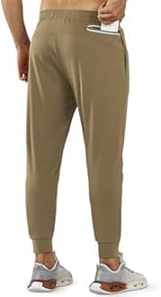 NORTHYARD Men's Joggers Pants with Zipper Pockets Lightweight Sweatpants Athletic Running Workout Track Pants for Men