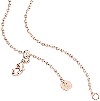 PAVOI 14K Gold Plated 925 Sterling Silver CZ Diamond Pendant Necklace for Women | Adjustable Slider