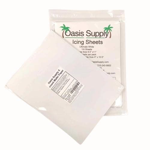 Burnaway Cake Paper Kit Icing Sheets & Wafer Paper