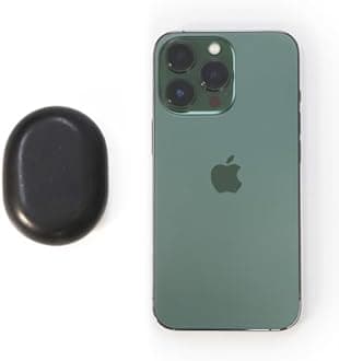 Master Massage 8 Piece Large Ovular Black Basalt Hot Stone Rock Massage Lava Energy Pack