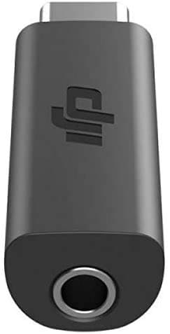 Genuine Type C USB C to 3.5mm Audio Mic Microphone Adapter Compatible with Osmo Pocket Accessories， Supports External Microphone for Higher-Quality Recording