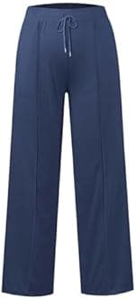 Girls Oversized Wide Leg Sweatpants Drawstring Kids Baggy Straight Leg Track Pants Casual Plain Pockets