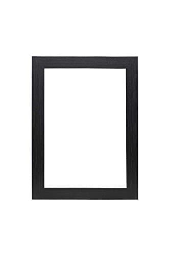 Memory Box Wrapped MDF Picture/Photo/Poster frame with Perspex Sheet - Moulding 30mm Wide and 15mm Deep - (50 x 70cm) Black 19.6" x 27.5"