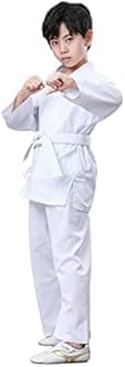 Karate Gi for Kids & Adults Lightweight Students Karate Uniform Sets with Belt for Martial Arts trainning