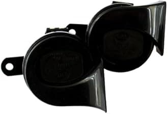 HELLA 011225851 Black 12V BX Trumpet Horn Kit (Vw)