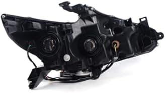 Headlights Assembly For Nissan Altima 2016 2017 2018, 1 Pair Left+Right Side Headlight Set Halogen Headlights Factory Style Headlamp, Chrome Housing Clear Lens 260609HS0A, 260109HS0A