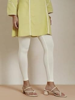 TWIN BIRDS Tailored Cut & Classic Fit Stretchable Viscose Elasthane Fabric Ankle Length Leggings for Women