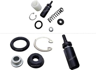 Bullet Rear Brake Master Cylinder Assy. Repair MC Kit Compatible for BS3 BS4 Bullet Standard Classic Electra Thunderbird 350 500 (Major Kit)