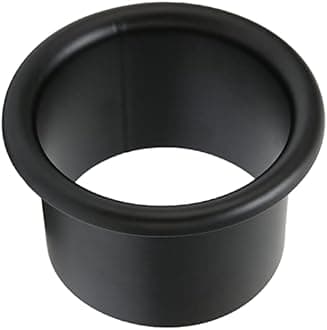 Pissente Hair Dryer Holder Insert, Rustproof Firm Stainless Steel Salon Station Holder Hair Dryer Stand Hair Care Tools for Home Bathroom Hotel Beauty Hairdressing Salon Organize, Black