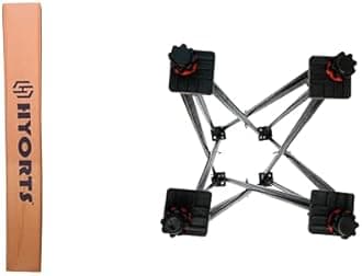 Professional Carrom Board Stand, Easy Adjustable & Foldable Four Fold Carrom Stand with Compact Design for Indoor Games Fun Durable Strong