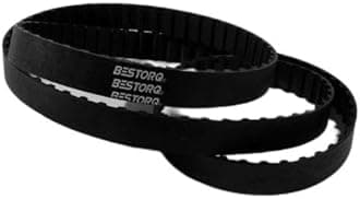 BESTORQ 110-MXL-012 MXL Timing Belt, Rubber, 11" Outside Circumference, 0.125" Width, 0.080" Pitch, 138 Teeth