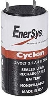 EnerSys Cyclon 2V 2.5ah Sealed Lead Acid D Cell (0810-0004)