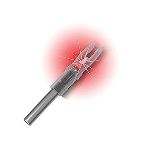 Rage Nockturnal G-Nock Lighted Nocks, Red 3 Pack