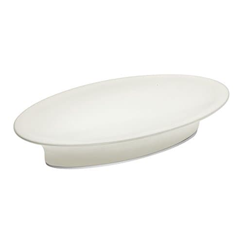 pomdor Soap Dish Worktop Matt White Belle