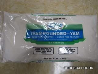 Iyan Pounded Yam (4 Lbs)