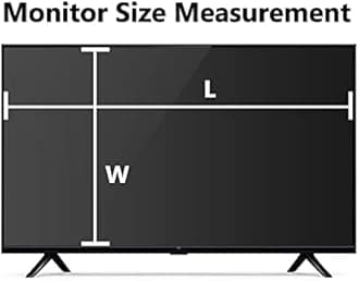 XRRX 43-65 Inch TV Screen Protector, Frosted Matte Anti Glare Outdoor/Indoor Anti Blue LightDustproof Filter Film, Relieve Eye Strain and Sleep Better, for LCD、LED、4K OLED / 47in 1044x590mm