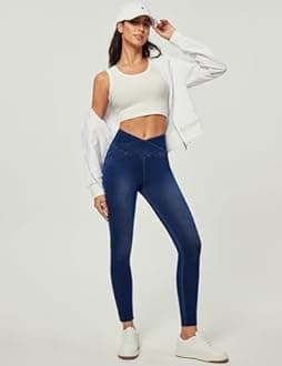 IUGA Women Jeans High Waisted Stretchy Jeans Jeggings for Women Pull on Skinny Jean with Pockets Trendy