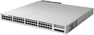 C9300L-48P-4X-E Catalyst 9300 48-Port!G Copper with Fixed 4x10G/1G SFP+ uplinks, PoE+, Network Essentials Switch (New Sealed)