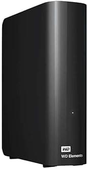 WD 18TB Elements Desktop External Hard Drive - USB 3.0, Black