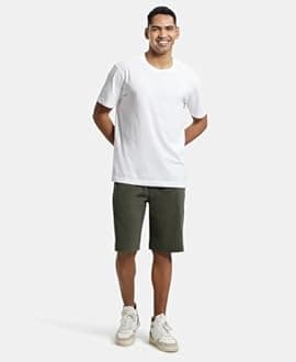 Jockey Men's 9426-01-Athleisure Shorts