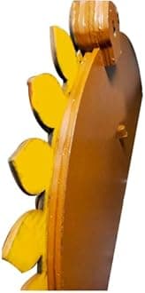 Biswas Brother OM Mandala Wall Font LED Light Wall Decor A well-designed 12X12 inch (Brown & Golden yellow)