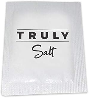 25 x Hellmann's Vegan Mayo Sauce Sachets - 10ml Individual Mayonnaise Packets - Exclusively comes Free with 25 x TRULY Salt Sachets