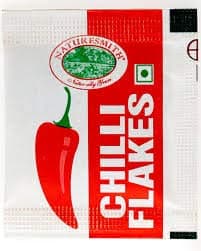 NATURE SMITH Chilli Flakes (150 Sachet 0.75GRM Each)