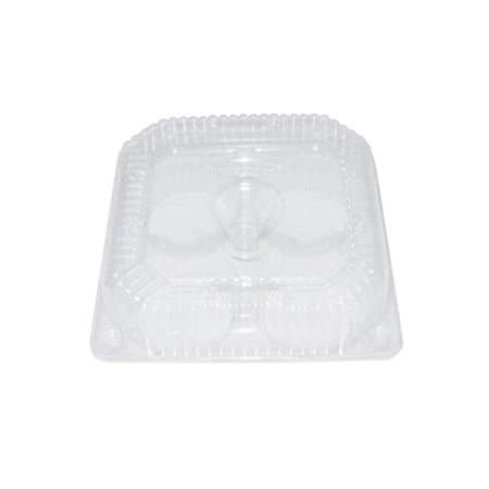 4 Full Size Cupcake/Muffin Container for Pastries, 30 pack, by PalPack