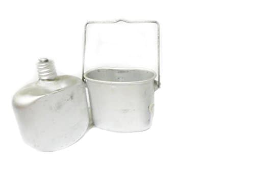 1959 Early Type. 2 in 1 Original Soviet Russian Army Airborne Special Forces VDV ВДВ Soldier Mess kit Flask Canteen New Made in USSR