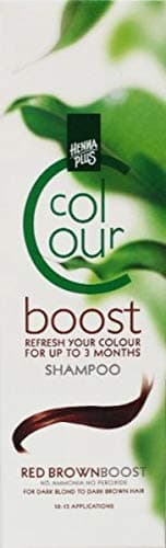 Hennaplus Colour Boost Shampoo Red Brown by Hennaplus