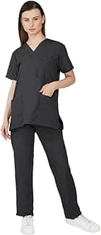 PRAGATI TRENDS Women Scrub Suit - Ideal for Doctors, Nurses, Dentists and Healthcare Professionals
